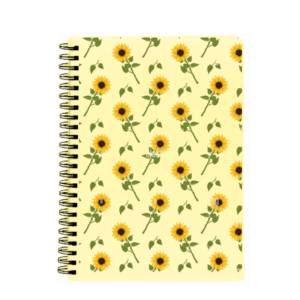 cuaderno GIRASOLES