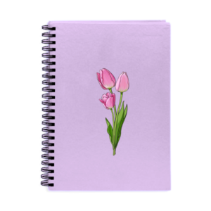 cuaderno TULIPANES