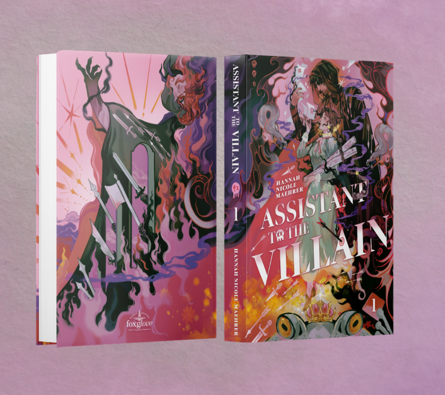 "Edición exclusiva Serie Aprendiz del villano en tapa dura con ilustraciones y cantos pintados"