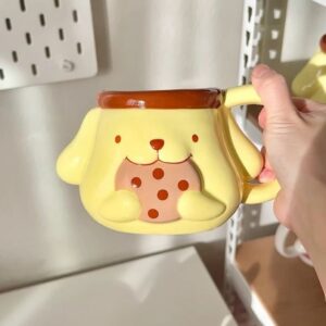 Taza Kawaii Pompompurin de Cerámica